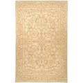Safavieh 3 ft. x 3 ft. Round- Transitional Chelsea Ivory And Gold Hand Hooked Rug HK11P-3R